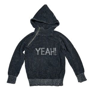 Zara x The Good Things & Co Knitwear Hoodie Knit Yeah Graphic Unisex Sweater 5-6